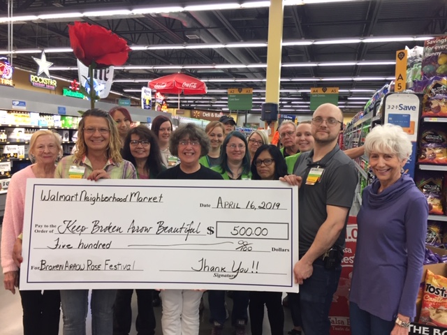 Walmart Neighborhood Market supports Roses, Chalk & Kites, Oh My!