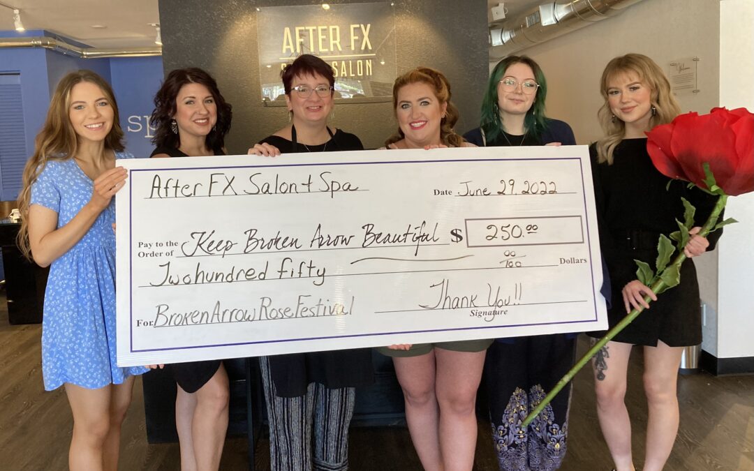 Thank you to After FX Salon & Spa for being a Rose Festival Sponsor!!!