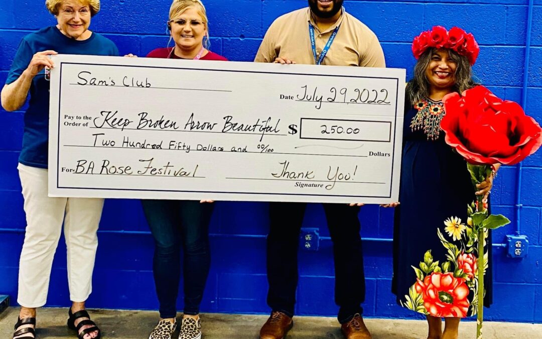 Thank You Sam’s Club for Being a 2022 Rose Festival Sponsor!