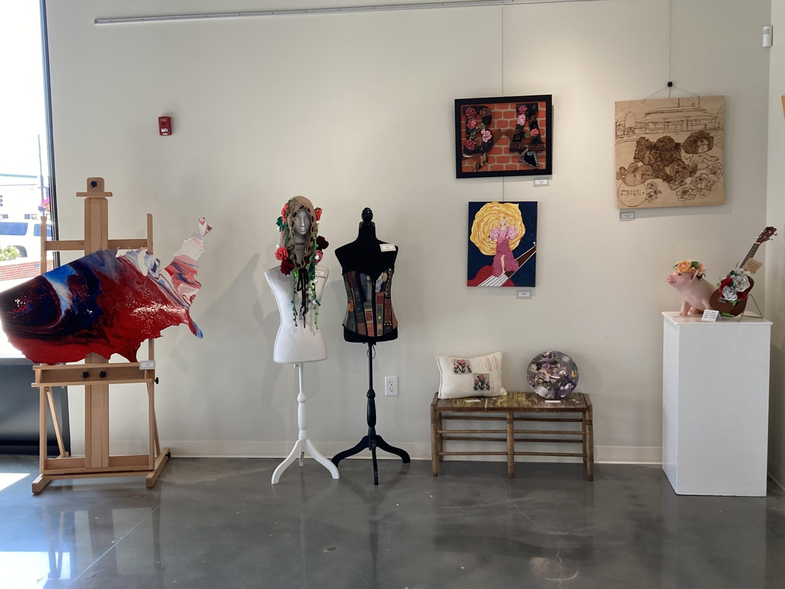 Art Contest Set Up 6 Art Exhibit