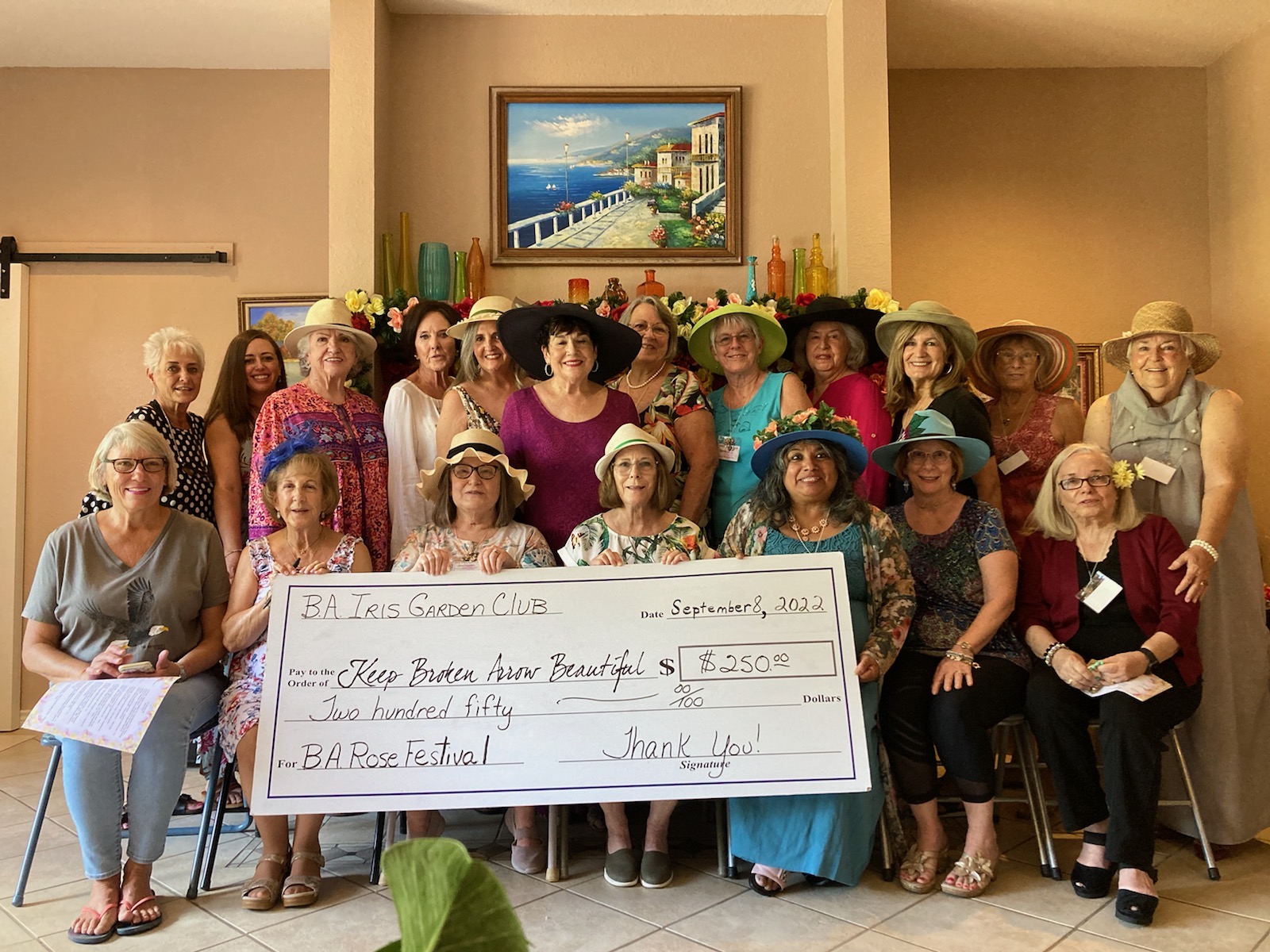 BA Iris Garden Club Big Check BA Iris Garden Club