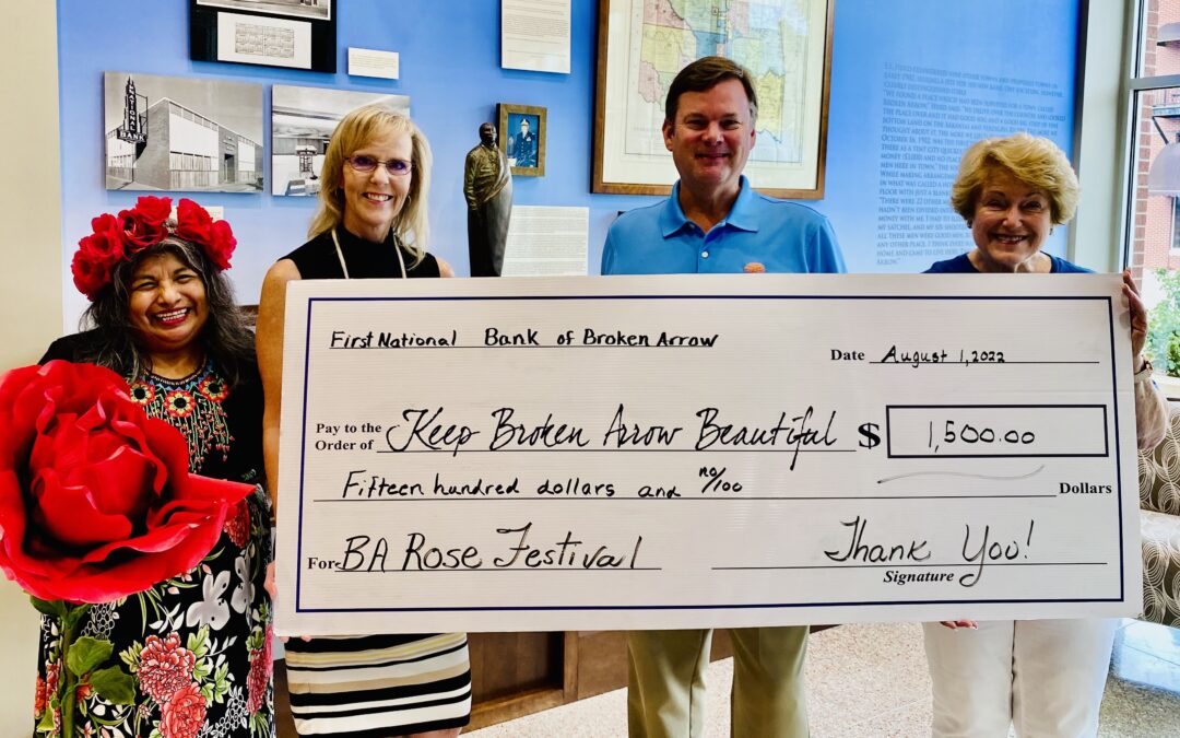 Thank You First National Bank for Being a 2022 Rose Festival Sponsor!
