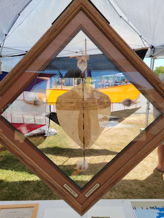 Woven Leaf Kite from Indonesia