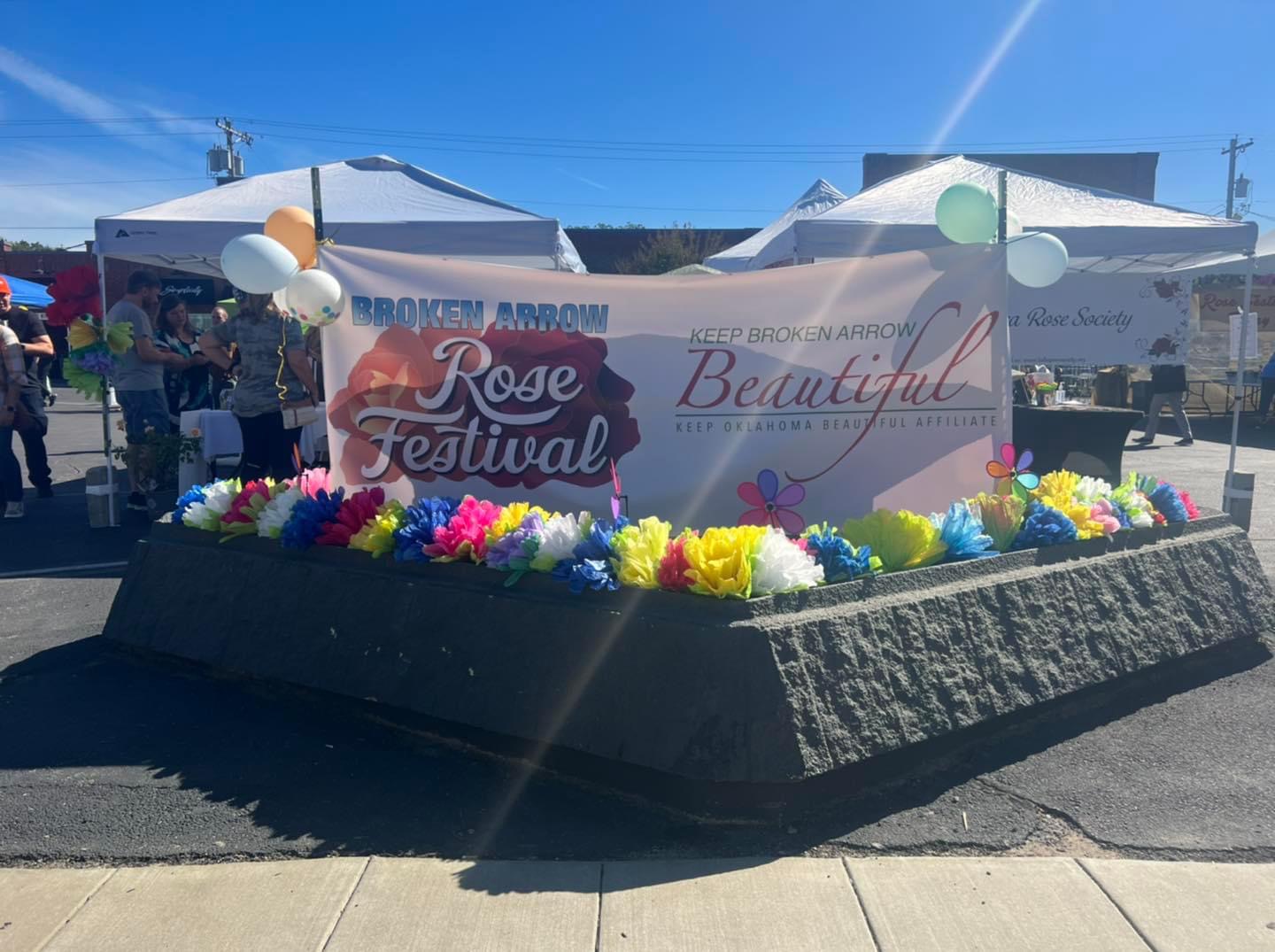 Rose Festival Banner